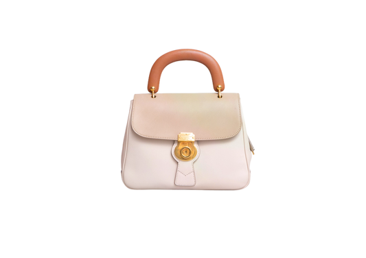BURBERRY DK88 MEDIUM BICOLOR HONEY/LIMESTONE