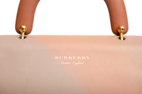 BURBERRY DK88 MEDIUM BICOLOR HONEY/LIMESTONE