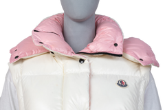 MONCLER WAISTCOAT LUZULE LOGO PATCH GILET