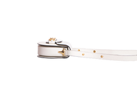 GUCCI MINI HORSEBIT 1955 ROUNDED SHOULDER BAG LEATHER OFF-WHITE