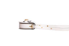 GUCCI MINI HORSEBIT 1955 ROUNDED SHOULDER BAG LEATHER OFF-WHITE