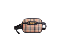 BURBERRY BUM BAG 1983 CHECK LINK VINTAGE