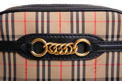 BURBERRY BUM BAG 1983 CHECK LINK VINTAGE