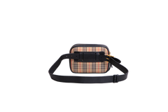BURBERRY BUM BAG 1983 CHECK LINK VINTAGE