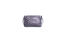 GOYARD PLUMET POCKET WALLET CANVAS GOYARDINE NAVY