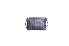 GOYARD PLUMET POCKET WALLET CANVAS GOYARDINE NAVY
