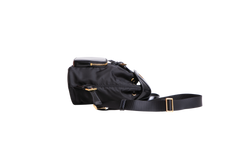 PRADA BACKPACK RE-NYLON BRUSHED SMALL BLACK