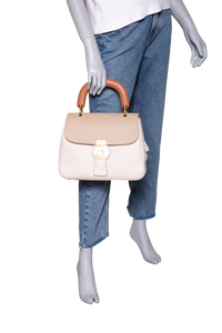 BURBERRY DK88 MEDIUM BICOLOR HONEY/LIMESTONE