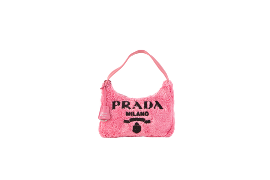 PRADA RE-EDITION 2000 SOFT TERRY PETAL PINK