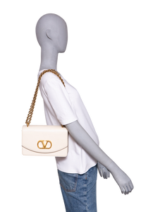 VALENTINO VAIN SMALL VLOGO IVORY