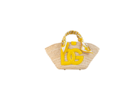 DG TOTE KENDRA SMALL RAFFIA & YELLOW