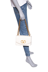 VALENTINO VAIN SMALL VLOGO IVORY