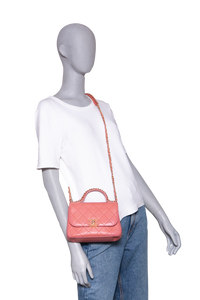 CHANEL BUSINESS AFFINITY CORAL GOLD HDWR