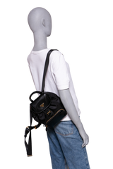 PRADA BACKPACK RE-NYLON BRUSHED SMALL BLACK
