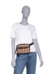 BURBERRY BUM BAG 1983 CHECK LINK VINTAGE