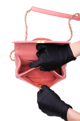 CHANEL BUSINESS AFFINITY CORAL GOLD HDWR
