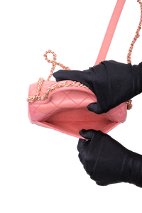CHANEL BUSINESS AFFINITY CORAL GOLD HDWR