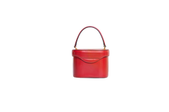 VALENTINO VAIN VANITY SHINY CALFSKIN RED