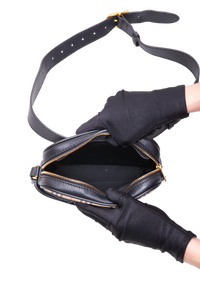 BURBERRY BUM BAG 1983 CHECK LINK VINTAGE