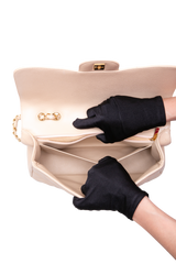 CHANEL CLASSIC FLAP JUMBO CAVIAR BEIGE