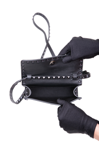 VALENTINO ROCKSTUD MINI BLACK