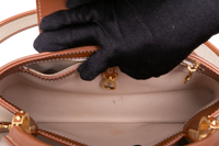 LV CAPUCINES MM CANVAS/LEATHER CARAMEL
