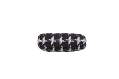 DESAPEGO BRUNA CARDOSO CHANEL 19 LARGE TWEED CHAIN BLACK/WHITE TWO-TONE HDWR