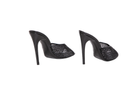 DESAPEGO BRUNA CARDOSO YSL TULLE STRASS GIPPY MULE SANDAL BLACK - 37 BR