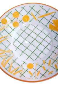 CONJUNTO DE 5 TEA CUP AND SAUCER - HERMÈS A WALK IN THE GARDEN