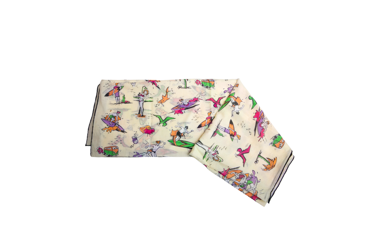 PRADA RE-NYLON SURF PRINT WISH PANNEAUX