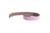 HERMÈS BELT H REVERSIBLE EPSOM SWIFT MAUVE SYLVESTRE / ÉTOUPE - PLD HDWR