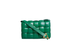 BOTTEGA PADDED CASSETTE MAXI INTRECCIATO GREEN