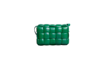 BOTTEGA PADDED CASSETTE MAXI INTRECCIATO GREEN