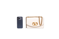 VALENTINO VAIN SMALL VLOGO IVORY