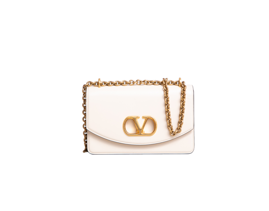 VALENTINO VAIN SMALL VLOGO IVORY