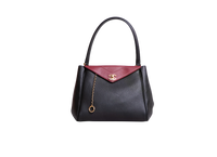CHANEL MÉTIERS D'ART SMALL GRAINED CALFSKIN LAMBSKIN & GOLD METAL BLACK E BURGUNDY - 2026