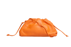 BOTTEGA MINI POUCH CALFSKIN ORANGE