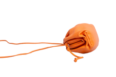 BOTTEGA MINI POUCH CALFSKIN ORANGE