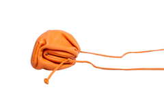 BOTTEGA MINI POUCH CALFSKIN ORANGE