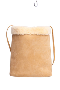 CELINE BUCKET SHEARLING NATURAL