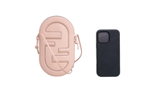 FENDI O'LOCK PHONE HOLDER BEIGE