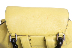 GUCCI BACKPACK BAMBOO DAILY TASSEL YELLOW