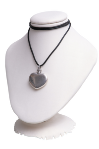 TIFFANY NECKLACE STERLING SILVER HEART FLASK