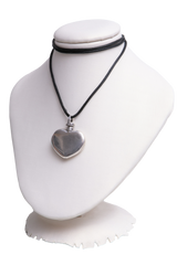 TIFFANY NECKLACE STERLING SILVER HEART FLASK