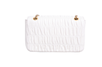 PRADA GAUFRE CROSSBODY NAPPA OFF WHITE