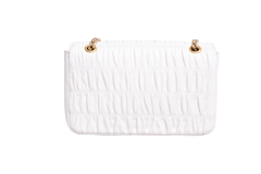 PRADA GAUFRE CROSSBODY NAPPA OFF WHITE