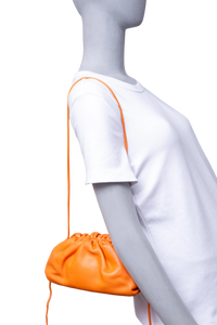 BOTTEGA MINI POUCH CALFSKIN ORANGE