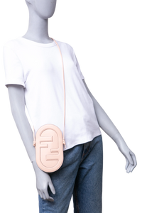 FENDI O'LOCK PHONE HOLDER BEIGE