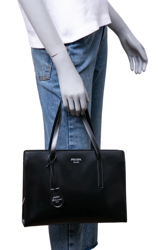 PRADA SPAZZOLATO RE-EDITION 1995 NERO