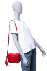 GUCCI SOHO DISCO CAMERA BAG RED